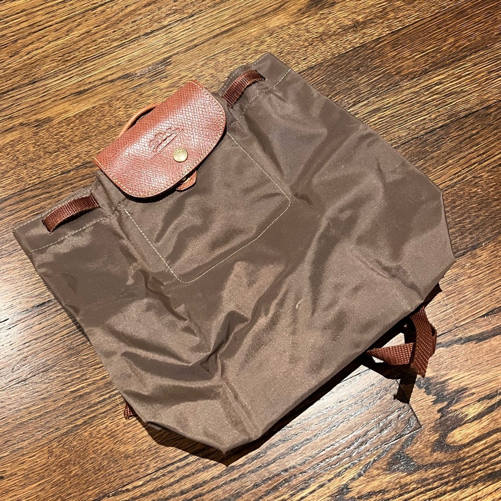 Longchamp small backback le pliage collection.